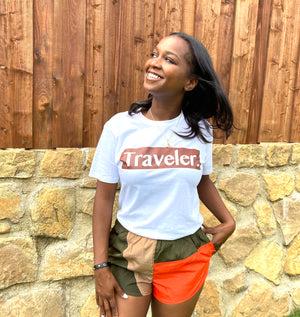 White Traveler. Tee