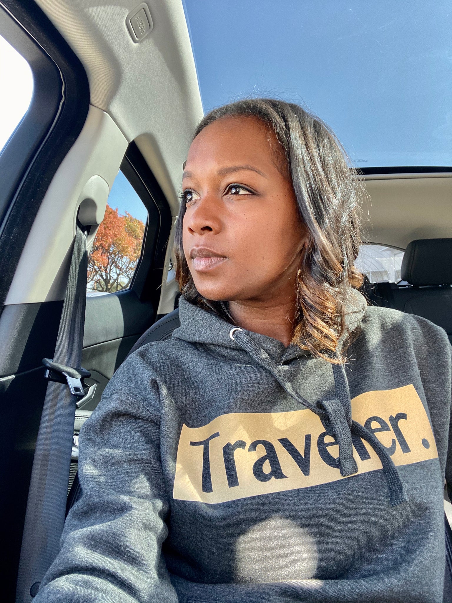 Nude Traveler. Hoodie